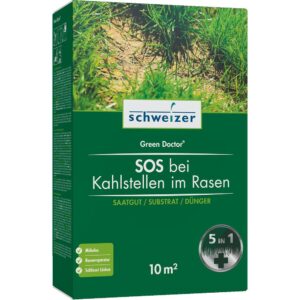 Green Doctor SOS bei Kahlstellen im Rasen 1.5 kg